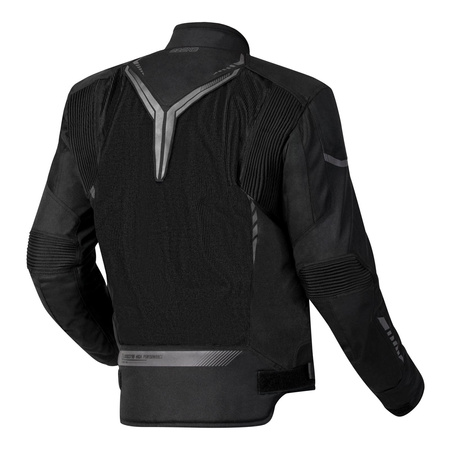 Kurtka tekstylna OZONE FLOW BLACK czarny
