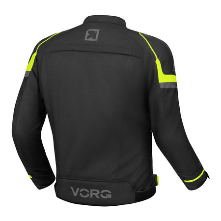 Kurtka tekstylna VORG HORNET FLUO czarny żółty fluo
