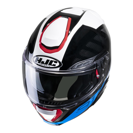 Kask szczękowy HJC RPHA 91 RAFINO WHITE/BLUE/RED biały niebieski czerwony czarny
