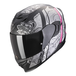 Kask integralny SCORPION EXO-520 EVO AIR FASTA BLACK/SILVER/PINK czarny srebrny różowy