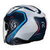 Kask otwarty HJC RPHA 31 KOUV BLACK/SILVER czarny srebrny niebieski
