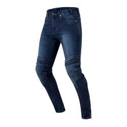 Jeansy motocyklowe OZONE HORNET II BLUE niebieski