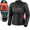 Kurtka tekstylna damska SHIMA RUSH 2.0 LADY PINK czarny różowy