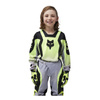 Bluza cross dziecięca FOX JUNIOR 180 LEAN FLUORESCENT YELLOW żółty fluo