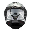 Kask szczękowy MT GENESIS SV RACCOON B12 GLOSS czarny szary biały