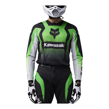 Bluza cross FOX 180 KAWASAKI FLUO GREEN zielony fluo czarny