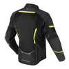 Kurtka tekstylna REBELHORN FLUX BLACK/FLO YELLOW czarny żółty fluo