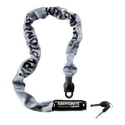 Zapięcie łańcuchowe KRYPTONITE KEEPER 785 INTEGRATED CHAIN 0,7CM X 85CM GREY szary czarny