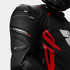 Kurtka skórzana SHIMA MISSION ST G2 BLACK/RED czarny czerwony