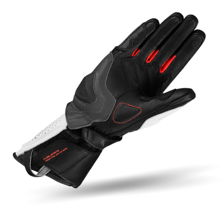 Rękawice sportowe damskie SHIMA MIURA RED FLUO czarny biały czerwony fluo
