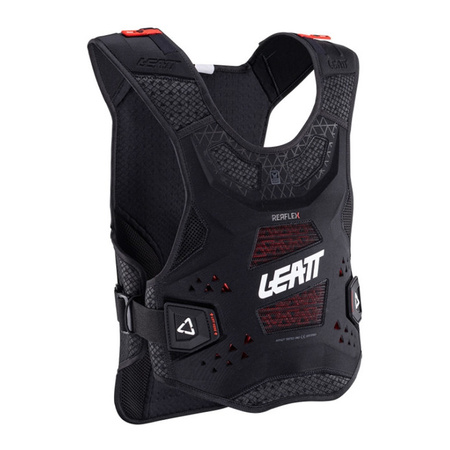 Koszulka z ochraniaczami LEATT REAFLEX BLACK czarny