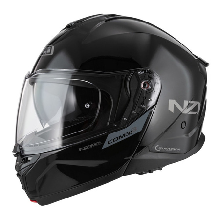 Kask szczękowy NZI COMBI 3 DUO BLACK czarny