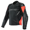 Kurtka skórzana DAINESE RACING 4 BLACK/RED czarny czerwony