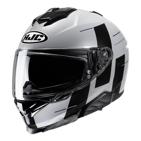 Kask integralny HJC I71 PEKA GREY/BLACK szary czarny