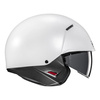 Kask otwarty z wpinaną szczęką HJC I20N SOLID PEARL WHITE biały