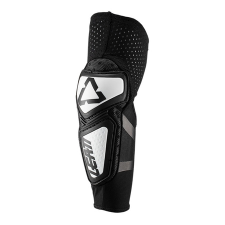 Ochraniacze łokci dziecięce LEATT CONTOUR JUNIOR WHITE/BLACK czarne białe