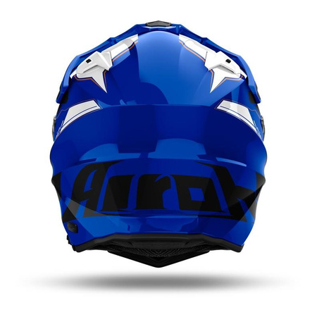 Kask integralny AIROH COMMANDER 2 REVEAL BLUE GLOSS niebieski biały czarny