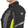 Kurtka tekstylna damska SHIMA HERO 2.0 LADY FLUO czarny szary żółty fluo
