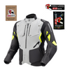Kurtka tekstylna REBELHORN HIKER IV BLACK/GREY/FLUO YELLOW czarny szary żółty fluo