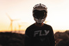 Kask cross MT FALCON S PURE A0 GLOSS PEARL biały
