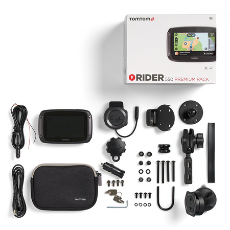 Nawigacja motocyklowa TomTom Rider 550 Premium Pack