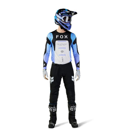 Bluza cross FOX FLEXAIR MAGNETIC BLACK/PURPLE czarny fioletowy