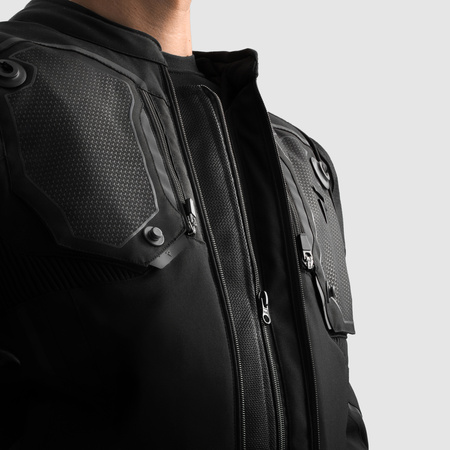 Kurtka tekstylna REBELHORN BORG II BLACK czarny
