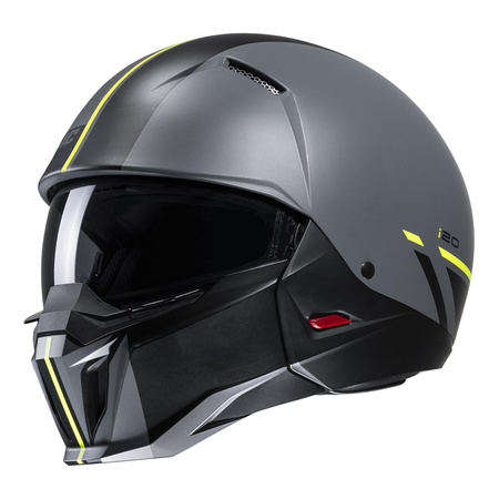 Kask otwarty HJC I20 BATOL GREY/YELLOW szary żółty