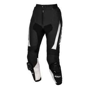 Spodnie skórzane damskie SECA SRS II LADY BLACK/WHITE czarny biały