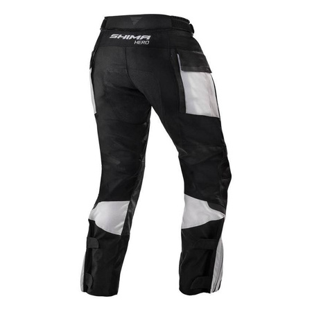 Spodnie tekstylne SHIMA HERO GREY czarny szary