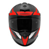 Kask integralny SCHUBERTH S2 SPORT ECE POLAR RED czarny czerwony szary biały