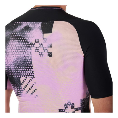 Koszulka rowerowa FOX FLEXAIR ASCENT PULSE DUSTY ROSE różowy czarny