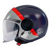 Kask otwarty MT VIALE SV S 68 UNIT MATT BLUE/RED niebieski czerwony