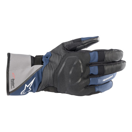 Rękawice zimowe ALPINESTARS ANDES V3 DRYSTAR BLACK/DARK BLUE czarny granatowy