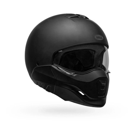 Kask szczękowy BELL BROOZER SOLID MATTE BLACK czarny mat