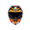 Kask integralny AGV CORSA R MILLER 2018 pomarańczowy niebieski granatowy biały