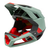 Kask rowerowy FOX PROFRAME BLOCKED EUCALYPTUS zielony czerwony czarny