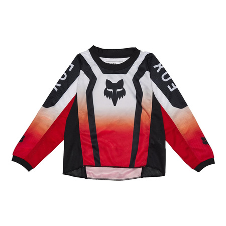 Bluza cross dziecięca FOX JUNIOR 180 czerwony fluo biały czarny