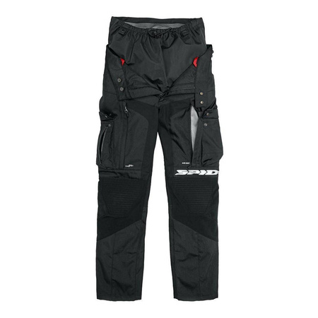 Spodnie tekstylne SPIDI ALLROAD BLACK czarny