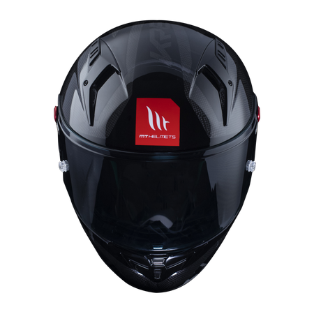 Kask integralny MT KRE+ S SOLID GLOSS CARBON/BLACK czarny