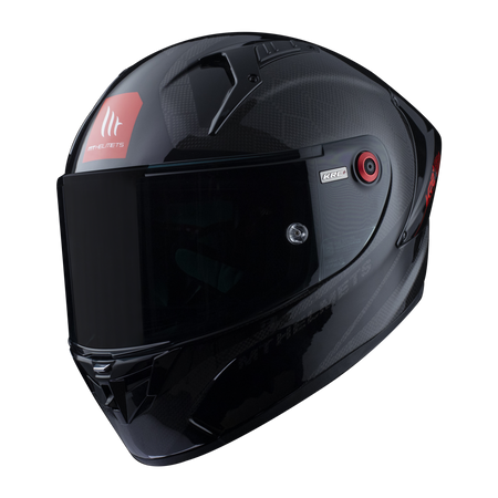 Kask integralny MT KRE+ S SOLID GLOSS CARBON/BLACK czarny