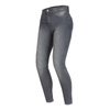Jeansy motocyklowe damskie OZONE STRIKER LADY SLIM FIT WASHED GREY szary