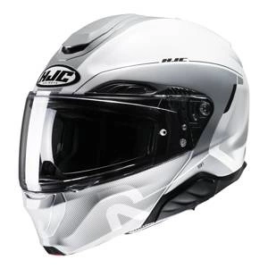 Kask szczękowy HJC RPHA 91 COMBUST WHITE/GREY biały szary