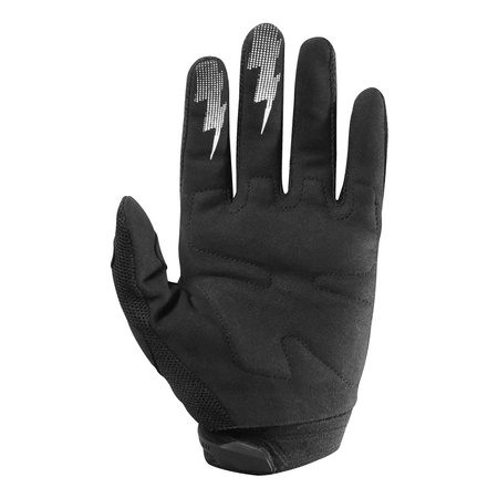 Rękawice cross dziecięce FOX JUNIOR DIRTPAW RACE BLACK czarny biały