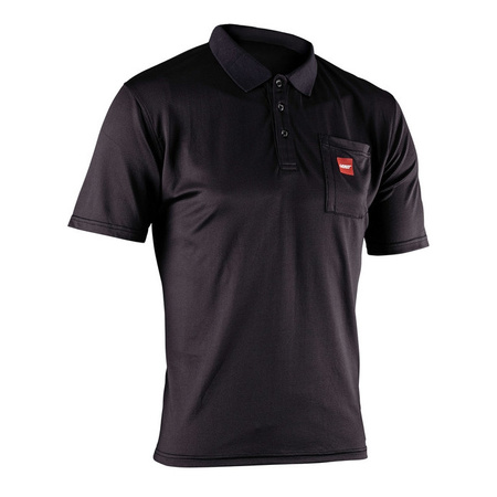 Koszulka T-shirt LEATT POLO TEAM BLACK czarny