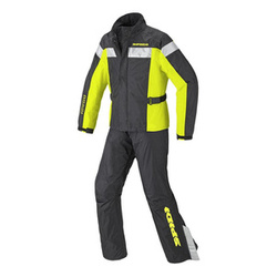 Kombinezon przeciwdeszczowy SPIDI TOURING RAIN KIT YELLOW FLUO czarny żółty fluo