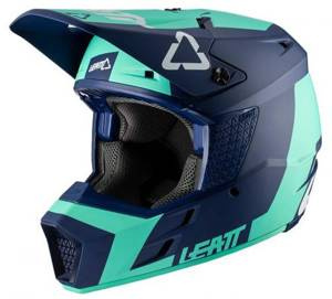 Kask cross LEATT GPX 3.5 V20.2 AQUA niebieski zielony