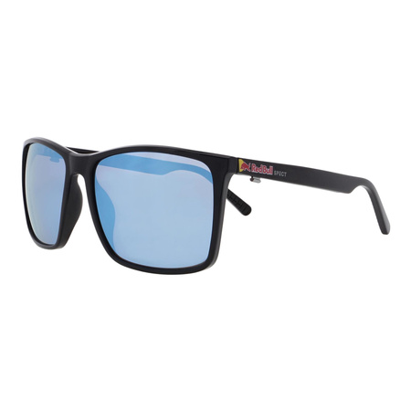 Okulary RED BULL SPECT BOW BLACK SZKŁA SMOKE BLUE MIRROR POL czarny niebieski