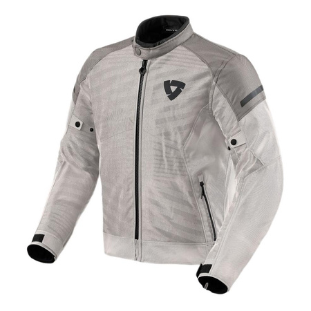 Kurtka tekstylna REVIT TORQUE 2 H2O SILVER/GREY srebrny szary