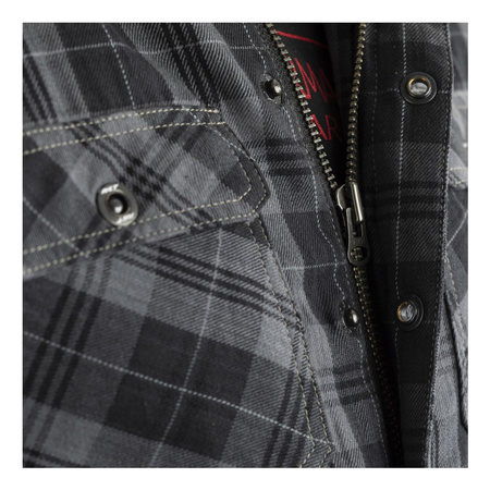Kurtka tekstylna RST LUMBERJACK ARAMID CE GREY czarny grafitowy szary